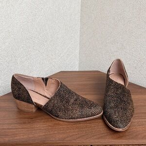 Madewell Brown Textured Heels